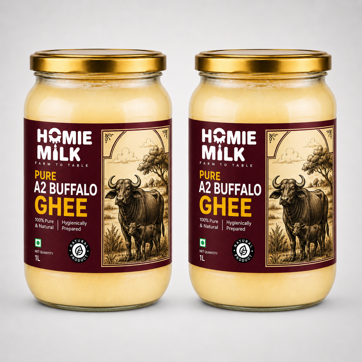 Pure Buffalo Ghee - 2L